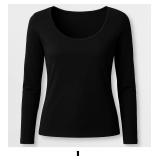 Black Long Sleeve Top