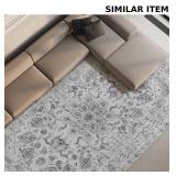 Boho Area Rug Vintage Rug 8x10 ft