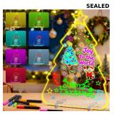LED Drawing Board for Kids, Christmas Decorations