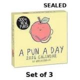 3x Enjoy a new pun every day with the Rockdoodles