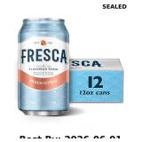 Fresca Peach Soda Soft Drink Fridge Pack Cans