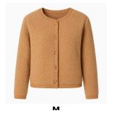 Cozy Button-Up Fleece Cardigan