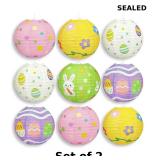 2x Spring Hanging Decorations
