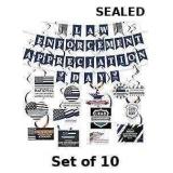 10x Breling 45 Pcs Law Enforcement Day Decorations