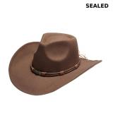 Western Style Felt Cowboy Hat