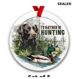 SOL VIBES Hunting Duck Christmas Ornament