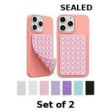 2x 2 Pack Silicone Sticky Grip Holder for...
