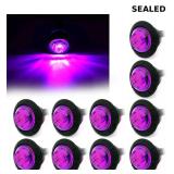 FXC 10x 3/4' Round LED Clearence Light