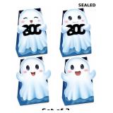 FRIDAY NIGHT 24 Pieces Halloween Ghost Candy Boxes