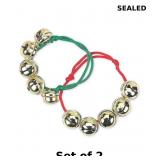 2x HAPPY DEALS ~ Jingle Bell Bracelets