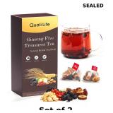 2x Ginseng Five Treasures Herbal Tea Bags