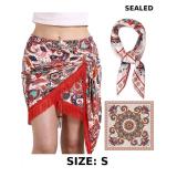 Wrap Skirts for Women, Casual Beach Mini Skirt