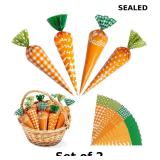 2x PINWATT 200 Pcs Easter Carrot Cellophane...