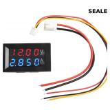 SEALED-Vasiumic DC 0-100V 10A Voltmeter Ammeter