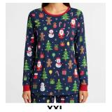 Holiday Themed Pajama Top