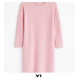 Soft Pink Long Sleeve Dress
