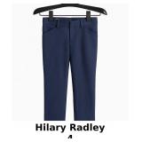 Hilary Radley Navy Blue Slim Fit Pants