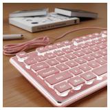 EWEADN GX710S Backlit Computer Keyboard