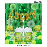 3x St Patricks Day Decorations
