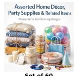 60x Household Items & Decorations
