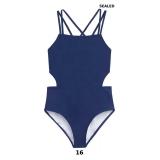 Kanu Surf Girls' Beach Girl Sport Cut Swimsuit
