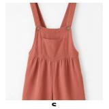 Rust-colored Overalls