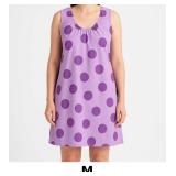 Purple Polka Dot Dress