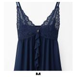 Navy Lace Trim Camisole