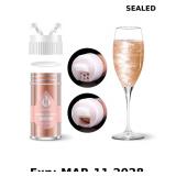 Rose Gold Edible Glitter