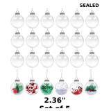 5x Aodaer 24 Pieces 2.36 Inch Christmas...