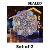 2x Mandala Gifts for Mom, Moms Wind Spinners