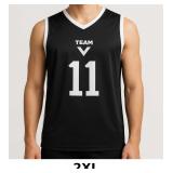 Black Sports Jersey with Number 11