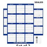 2x 2026 Large Wall Calendar