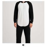 Black and White Hooded Onesie