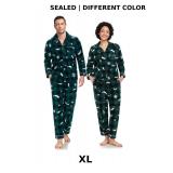 COLORFULLEAF Couples Matching Chritsmas Pajamas