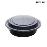 32 oz Round Meal Prep Bowls (50-Pack) - Reusable