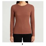 Long Sleeve Ribbed Top