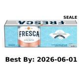 Fresca Peach Citrus Soda 12oz Cans (Pack of 12)