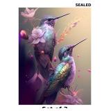 3x VANKUTL Hummingbirds Paint by Numbers Kit...