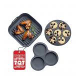 Gourmia 3 Piece Air Fryer Set