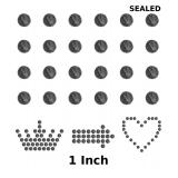 24 of Magnetic Round Clavos