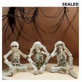 Halloween Skeleton Statues