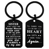 Sister Memorial Keychain