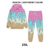 Move Dance Men and Youth Ice Cream Hoodie Tracksui