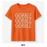 Orange Graphic T-Shirt