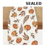 Linen Fall Table Runner 72 Inches Long