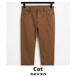 Cat Brown Casual Pants