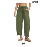 Womens Barrel Wide Leg Sweatpants