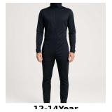 Black Full-Zip Bodysuit