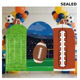 3 Pack Football Arch Backdrop Cover
